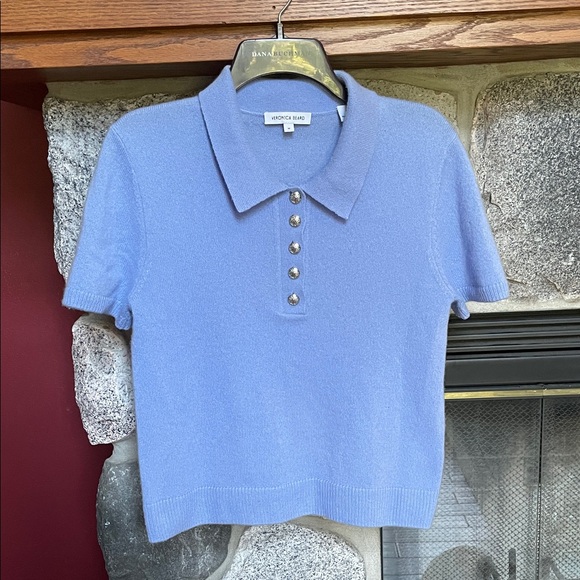 Veronica Beard Periwinkle  Button Down Shirt - Picture 1 of 11